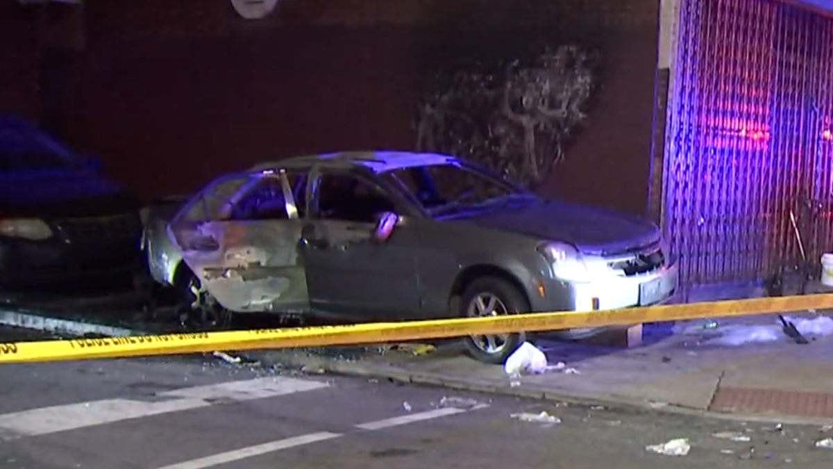 Flames Shooting Up From Car Lead Philadelphia Police To Charred Body Of