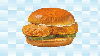 Popeyes' fried fish sandwich