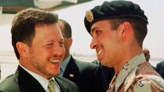 KING ABDULLAH II CROWN PRINCE HAMZEH