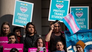 Rally Held In Support Of Transgender Community