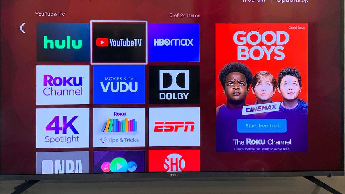 Roku Removes YouTube TV From Channel Store Amid Contract Dispute With
Google
