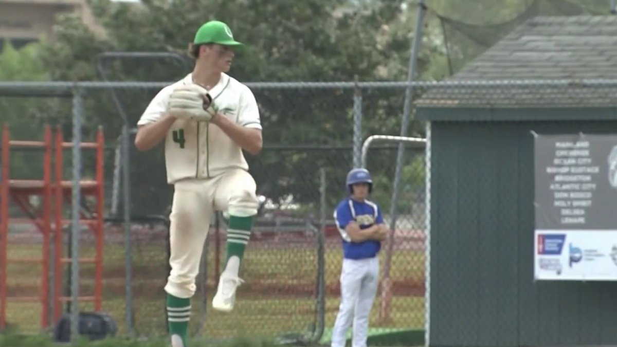 NJ High School Baseball Star Chase Petty Hopeful for MLB Draft NBC10