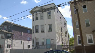 A home in Paterson where police say a 7-year-old child was fatally stabbed.