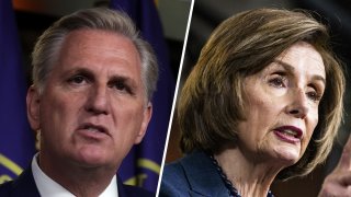 House Minority Leader Rep. Kevin McCarthy and House Speaker Nancy Pelosi.