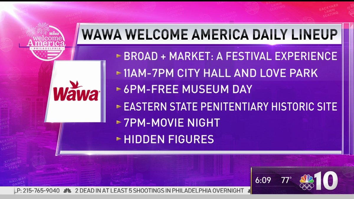 Wawa America Festival Experience, ‘Hidden Figures’ at the