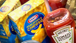 Kraft and Heinz products