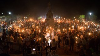 The 'Unite the Right' rally in Charlottesville