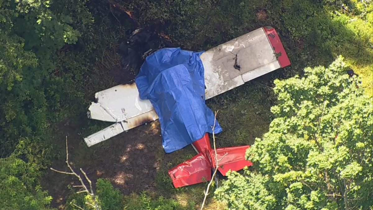 Pilot Dies After Small Plane Crashes Behind Homes In Doylestown Nbc10