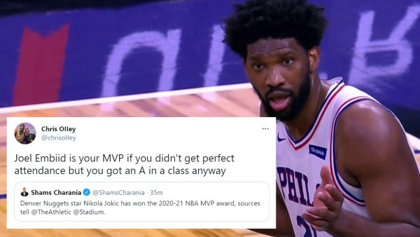 Philadelphia S Joel Embiid Has Small Meniscus Tear Out For Game 5 Nbc10 Philadelphia