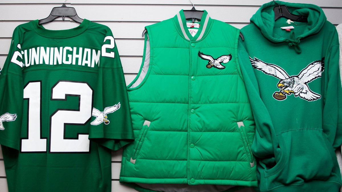 Kelly green Eagles jerseys officially back ahead of the 2023