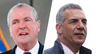 New Jersey Gov. Phil Murphy, left, will campaign for his second term against GOP gubernatorial candidate Jack Ciattarelli, right.