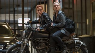 Scarlett Johansson and Florence Pugh star as Natasha and Yelena in Marvel’s “Black Widow.”