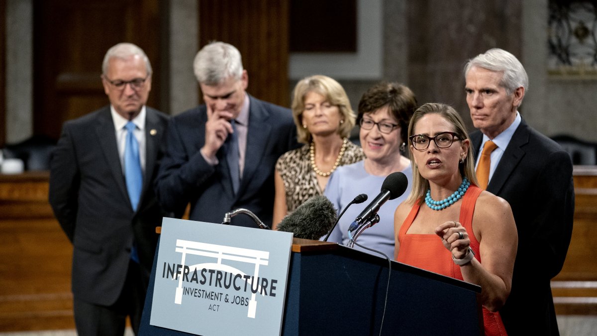 1 Trillion Infrastructure Bill Heads for Senate Debate
