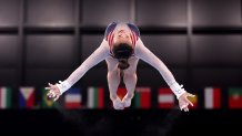 Sunisa Lee of Team USA competes on uneven bars during the Women's All-Around Final on day six of the Tokyo 2020 Olympic Games at Ariake Gymnastics Centre on July 29, 2021 in Tokyo, Japan.