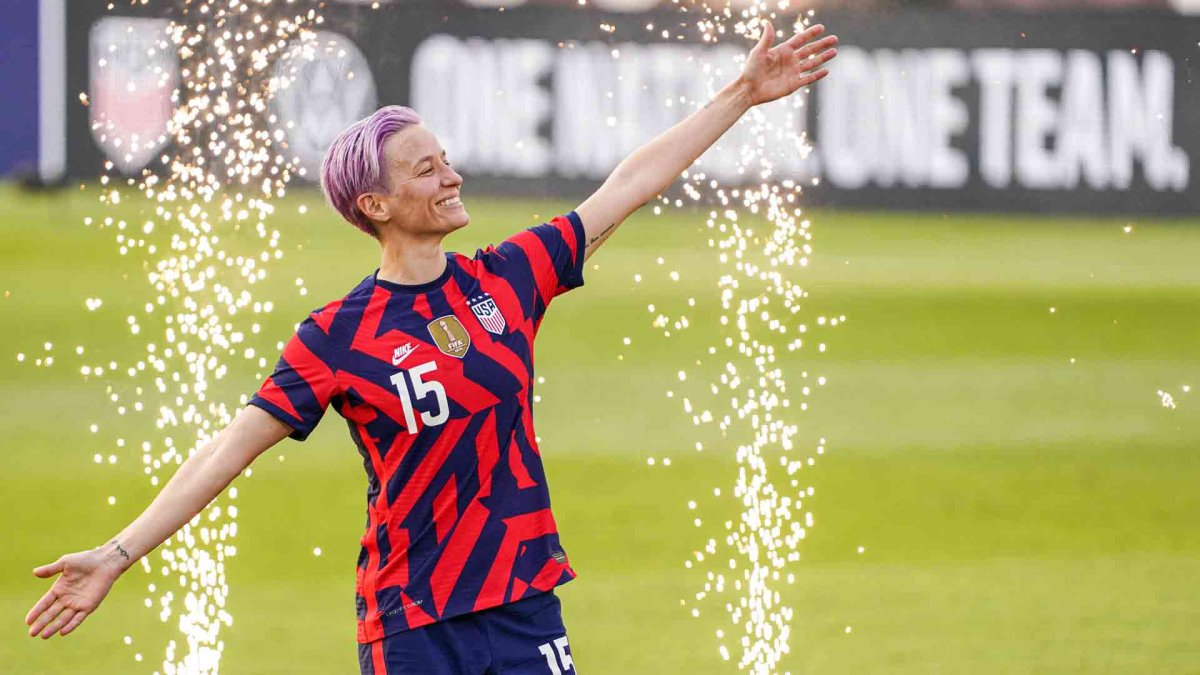 Megan Rapi All About Megan Rapinoe, Olympic Soccer Star and USWNT Leader – NBC10 ...