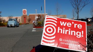 target we're hiring sign