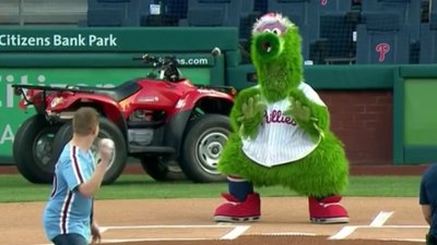WATCH: Steve Sosna Throws Out First Pitch of Phillies Game – NBC10  Philadelphia