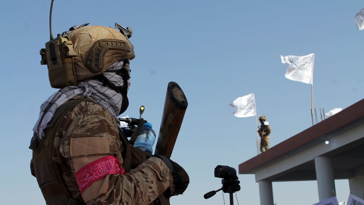 Taliban Guard Airport as Most NATO Troops Leave Afghanistan