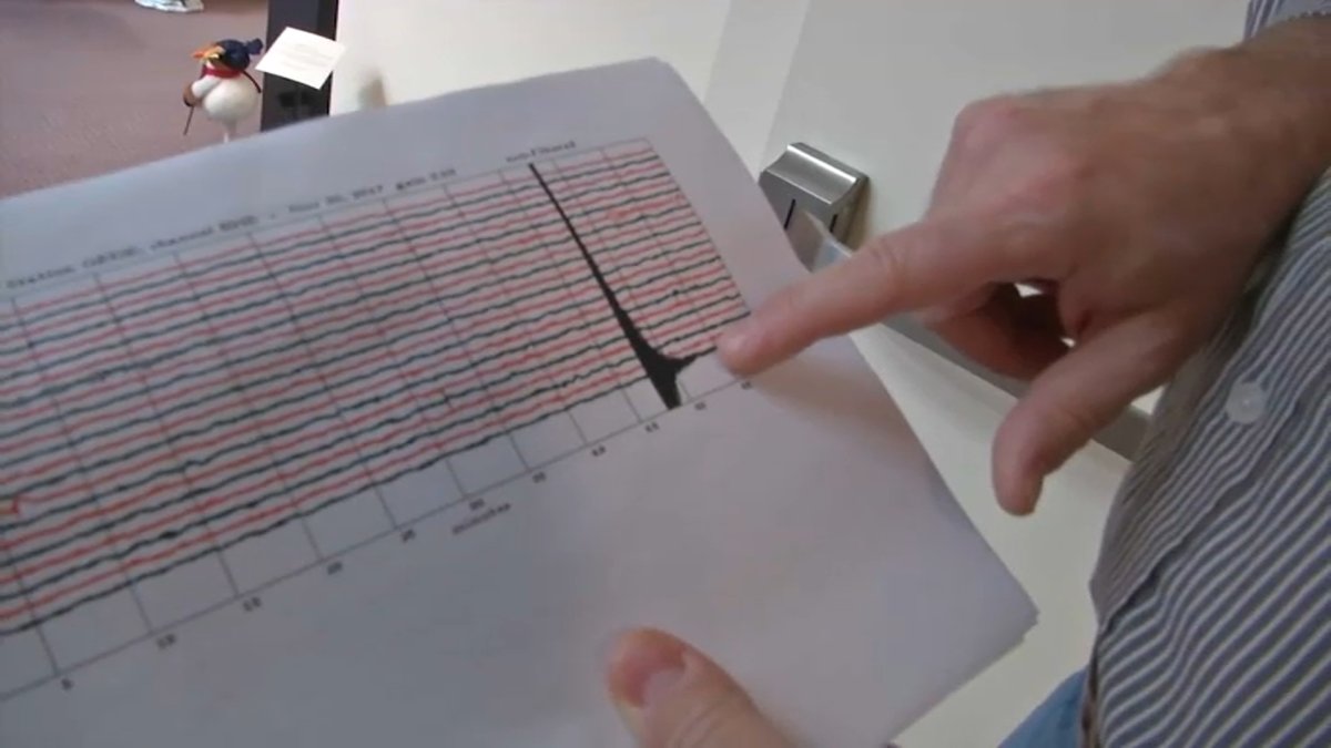 Did an earthquake cause the earth to shake in Delaware?