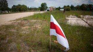 Belarusian Opposition Protests At The Border
