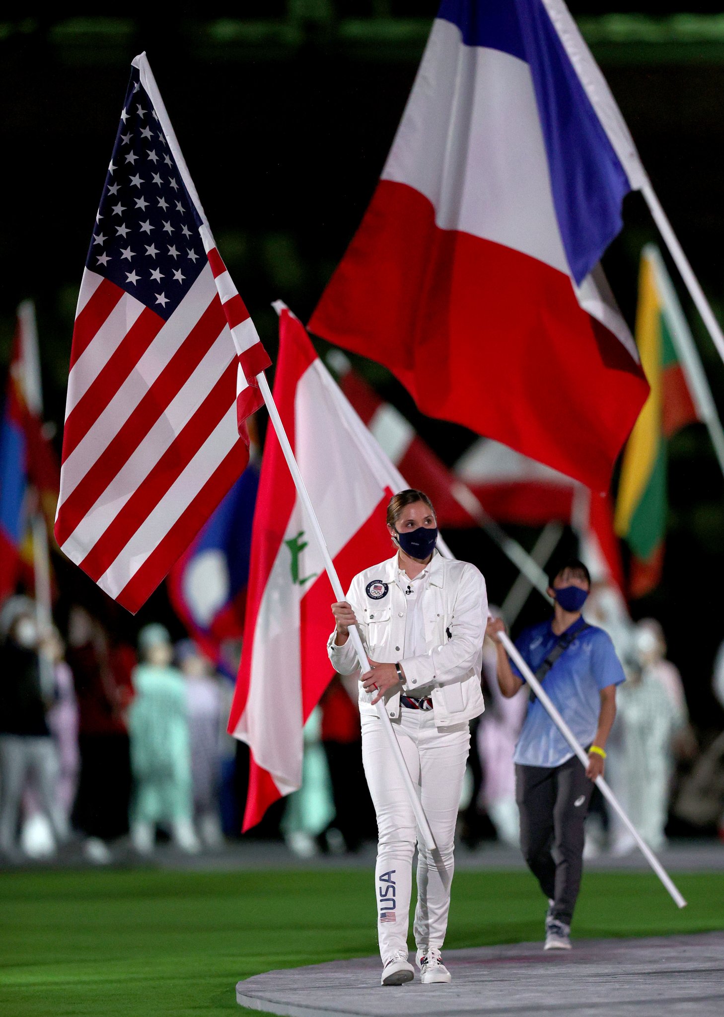 Tokyo Olympics Closing Ceremony in Pictures NBC Sports Philadelphia