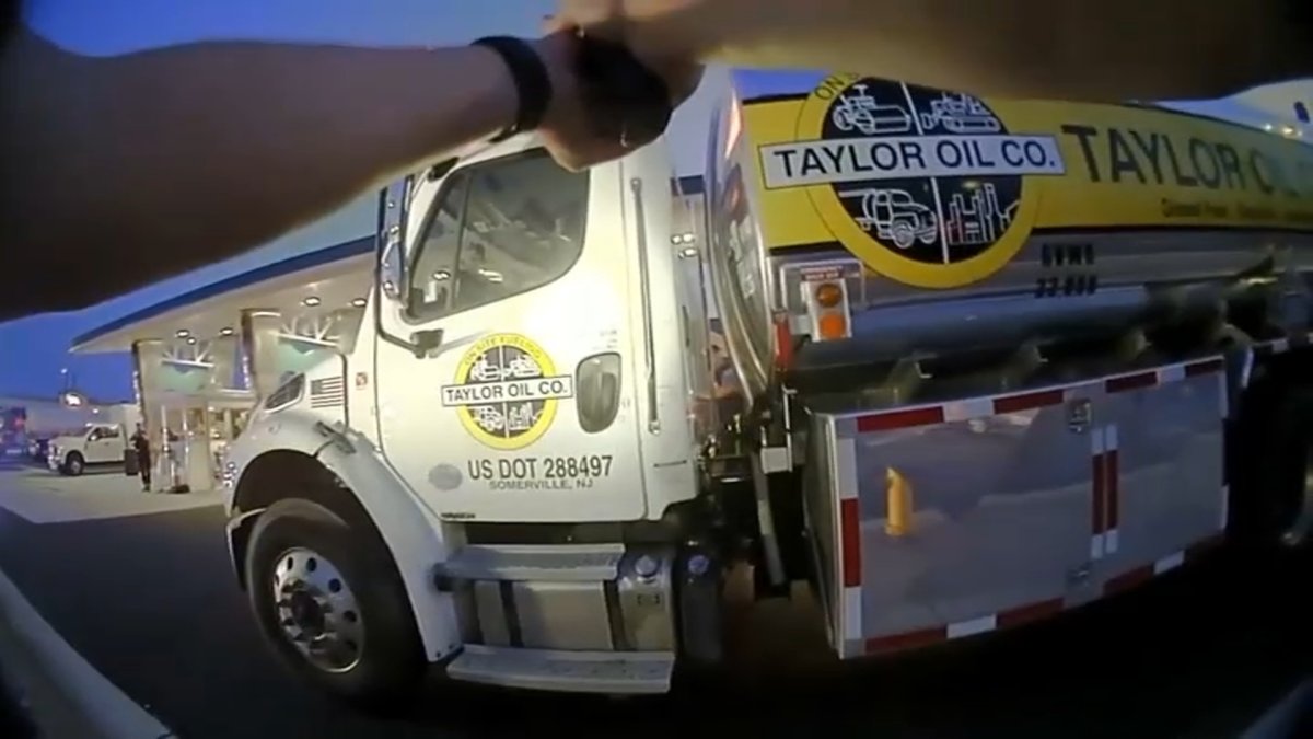 Watch Nj Woman Arrested After Stealing Tanker Truck And Leading Police On Multiple Chases Officials Say Nbc10 Philadelphia