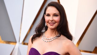 FILE - Ashley Judd arrives at the Oscars on March 4, 2018, at the Dolby Theatre in Los Angeles.