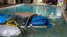 Car Crashes Through NJ Swim School, Lands in Indoor Pool – NBC10  Philadelphia
