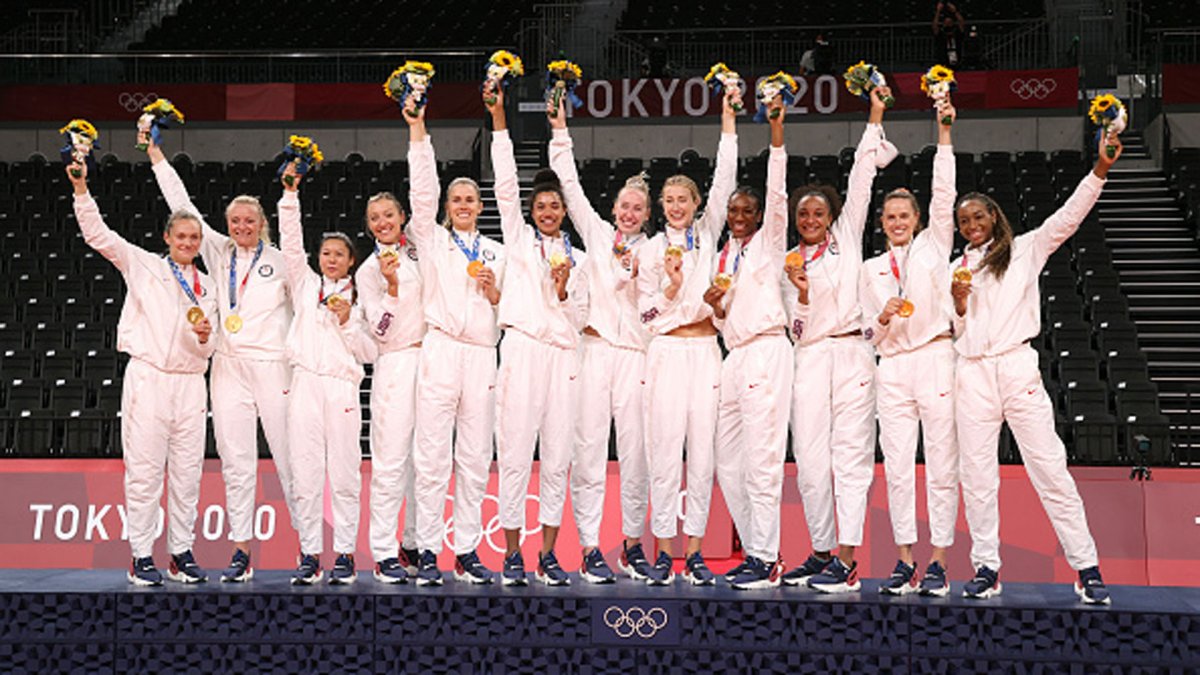 Team USA on X: MAKE THAT FOUR IN A ROW! The gold is coming home again.  #TokyoOlympics  / X
