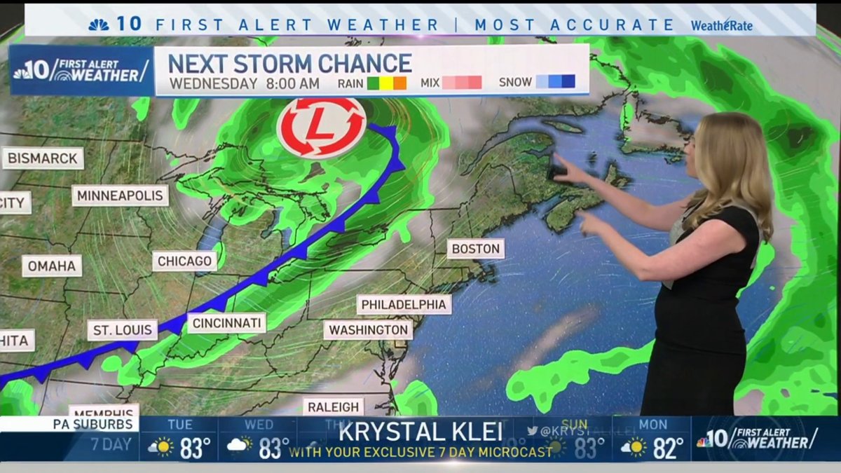 Nbc10 First Alert Weather Storms On The Way Nbc10 Philadelphia 3965