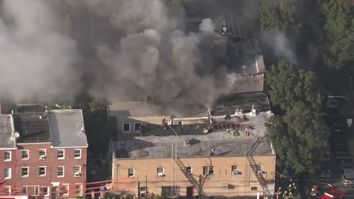 Firefighters Battle Row Home Fire in South Philadelphia – NBC10 ...
