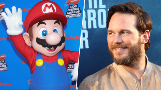 Mario of Super Mario Brothers Chris Pratt