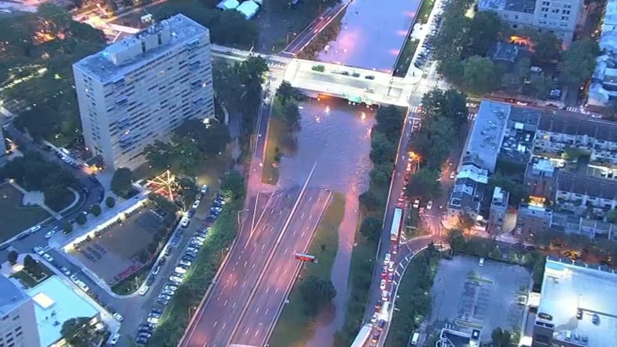 Major Schuylkill River Flooding Closes I-76, I-676 in Philly