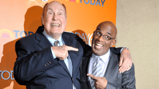 Willard Scott and Al Roker