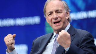 Raymond Dalio, co-chairman and co-chief investment officer, Bridgewater Associates, speaks at the 2019 Milken Institute Global Conference in Beverly Hills, California, May 1, 2019.