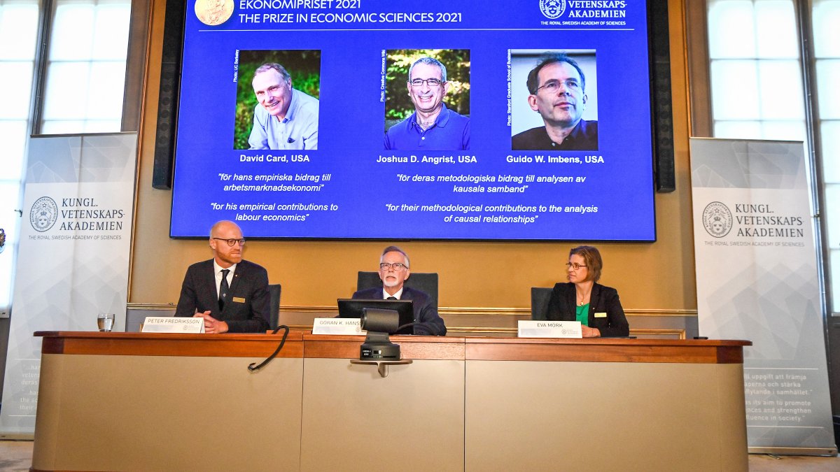 Nobel Economics Prize Awarded to 3 U.S.-Based Economists - Vimarsana News