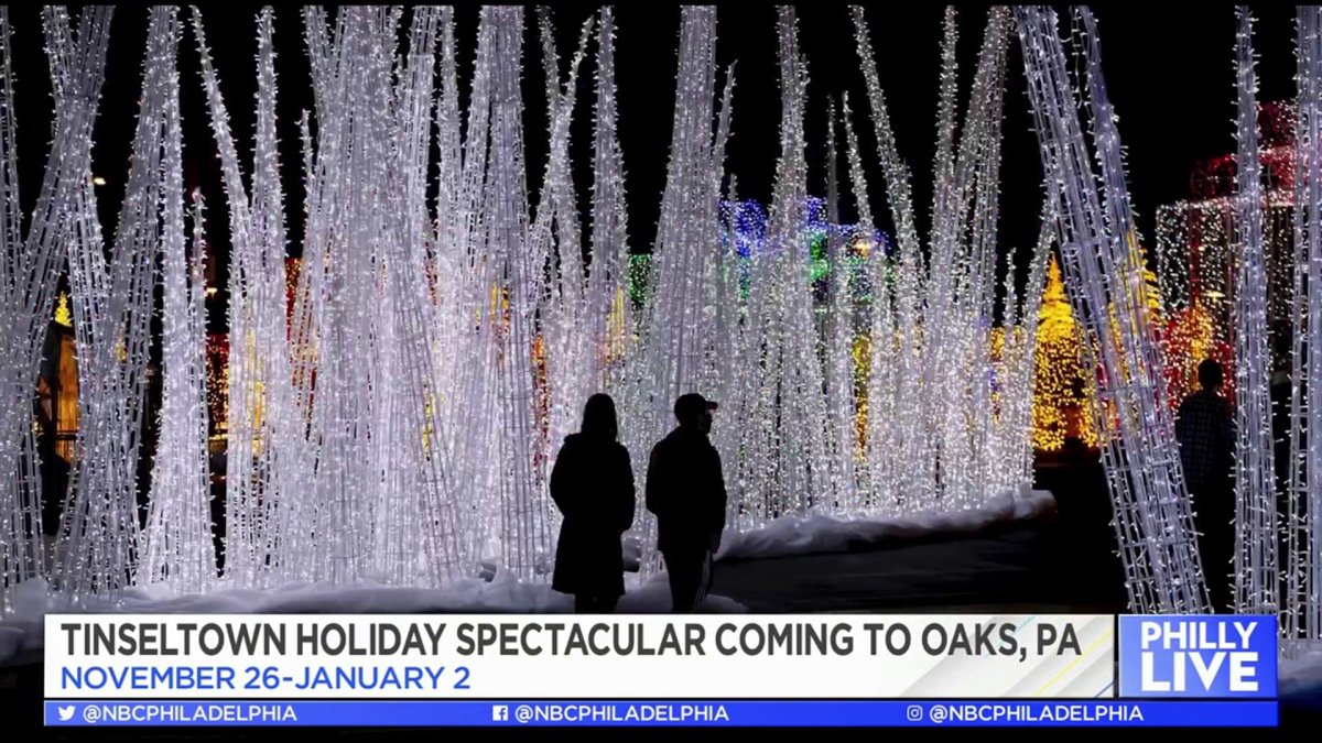 Tinseltown Holiday Spectacular to Light Up Montgomery County NBC10