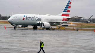 American Airlines Boeing 737 Max jet plane