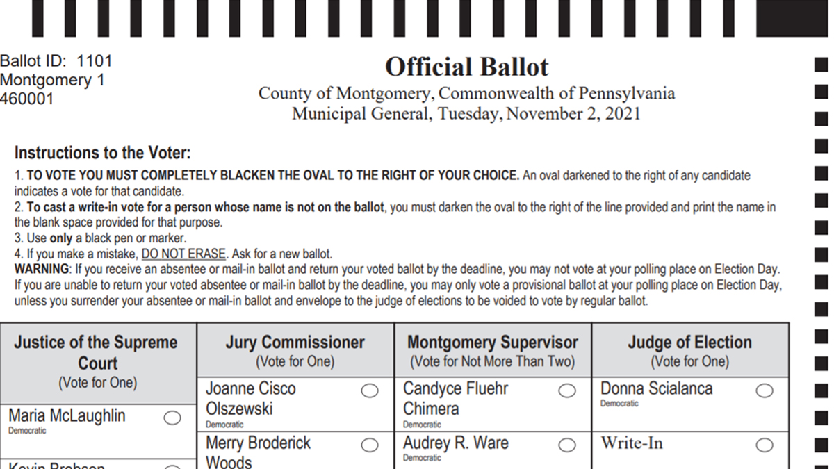 Montgomery County Warns of Thousands of Faulty Mail Ballots NBC10
