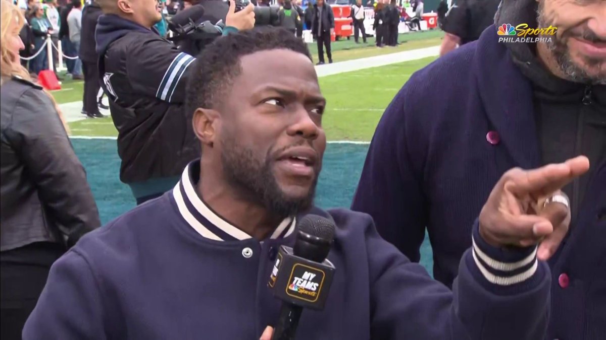 Kevin Hart Returns to Philadelphia to Watch the Saints Vs. Eagles – NBC10  Philadelphia