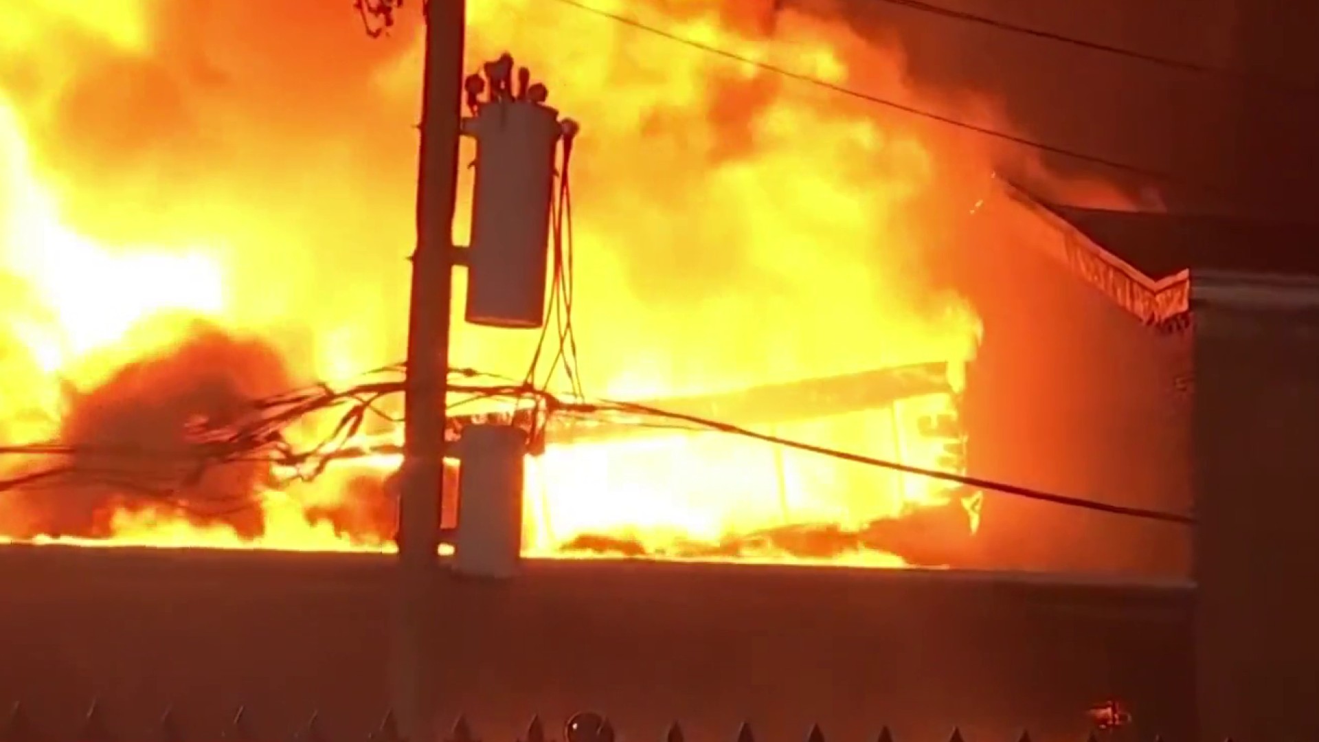 Grill fire jumps to used tire inventory in Brunswick Wednesday afternoon