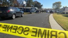 Police investigate a Southampton Township double shooting