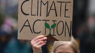 "Climate Action" during a global day of action on climate change