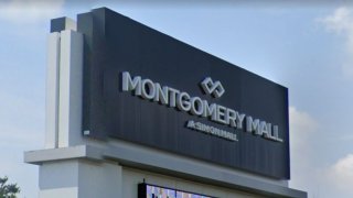 Montgomery Mall sign