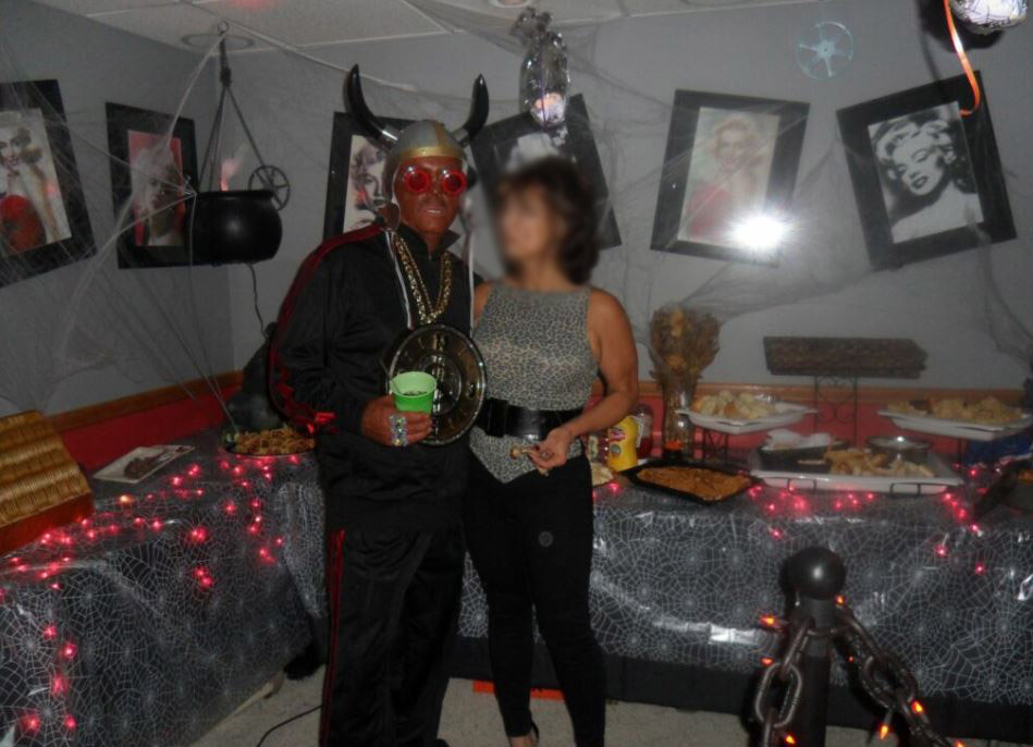 Photo reportedly shows Pitman Councilman-elect Vincent Kelly in a blackface Flava Flav costume posing next to a woman