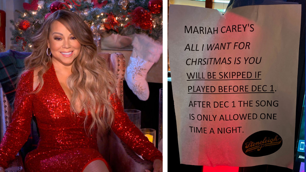 mariah carey all i want for christmas