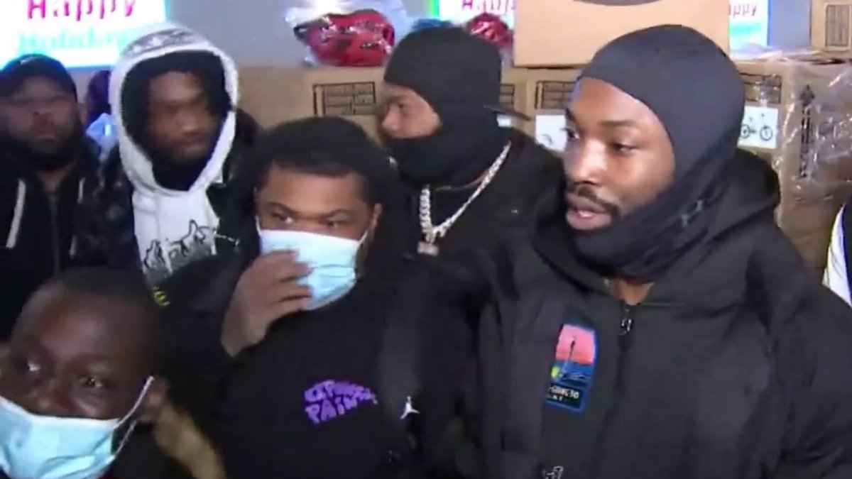 Watch: Meek Mill Shows Off His Iced-Out Philadelphia Eagles + New
