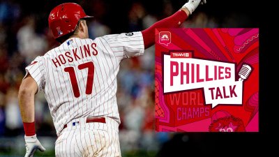 Philadelphia Phillies' Rhys Hoskins turning heads