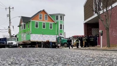 Iconic Jersey Shore Building Causing Traffic Detours While on the Move