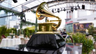 A decorative grammy